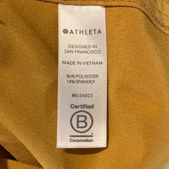Athleta Women's Zypher Crew Neck Stretch Taper Athletic Tank Top Size S - Picture 9 of 14